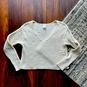 Cropped sweater